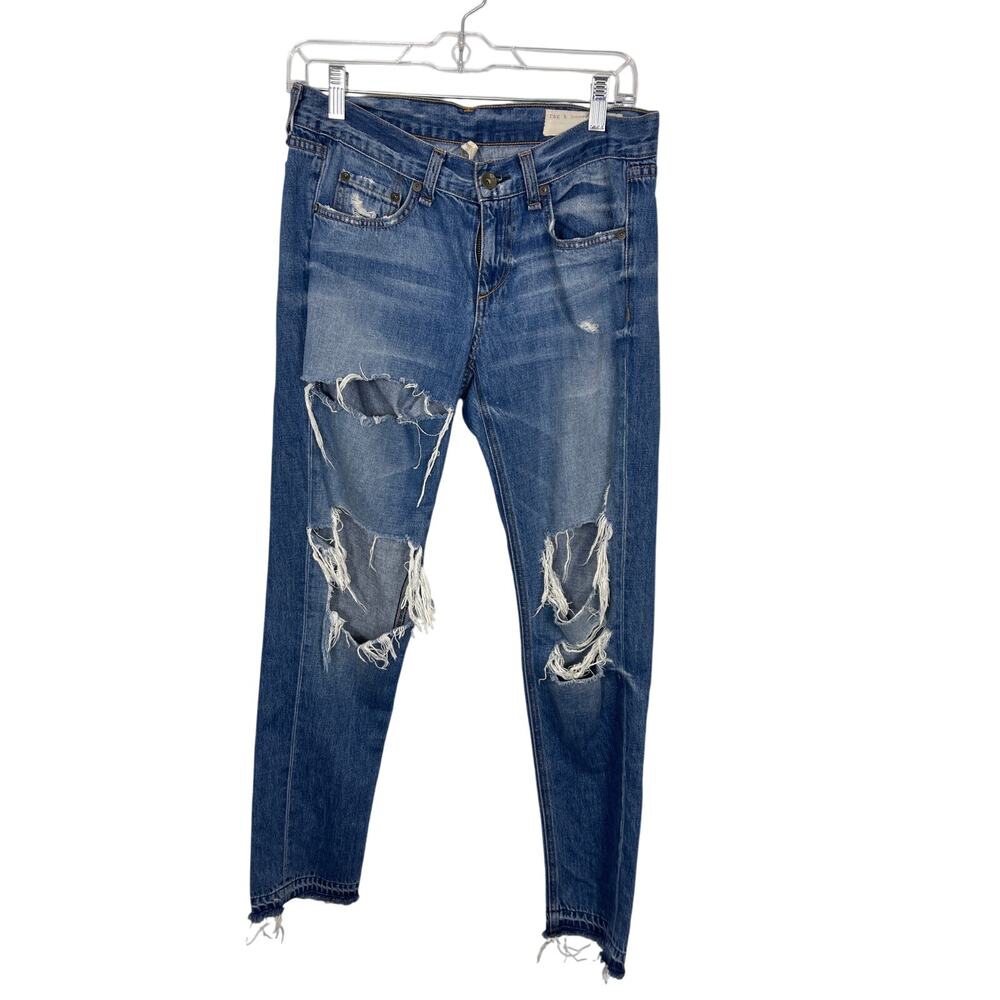 Rag & Bone Distressed Jeans Size 25